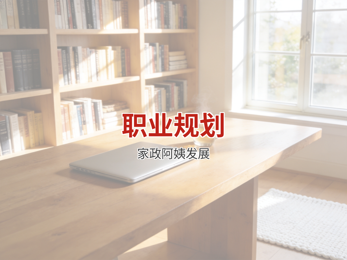 家政阿姨职业发展路径 从新手到高薪的3个阶段