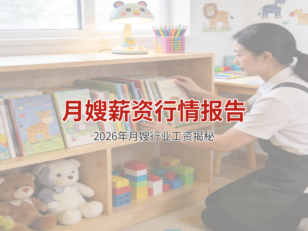 月嫂工资一般多少钱 2026年月嫂行业薪资报告