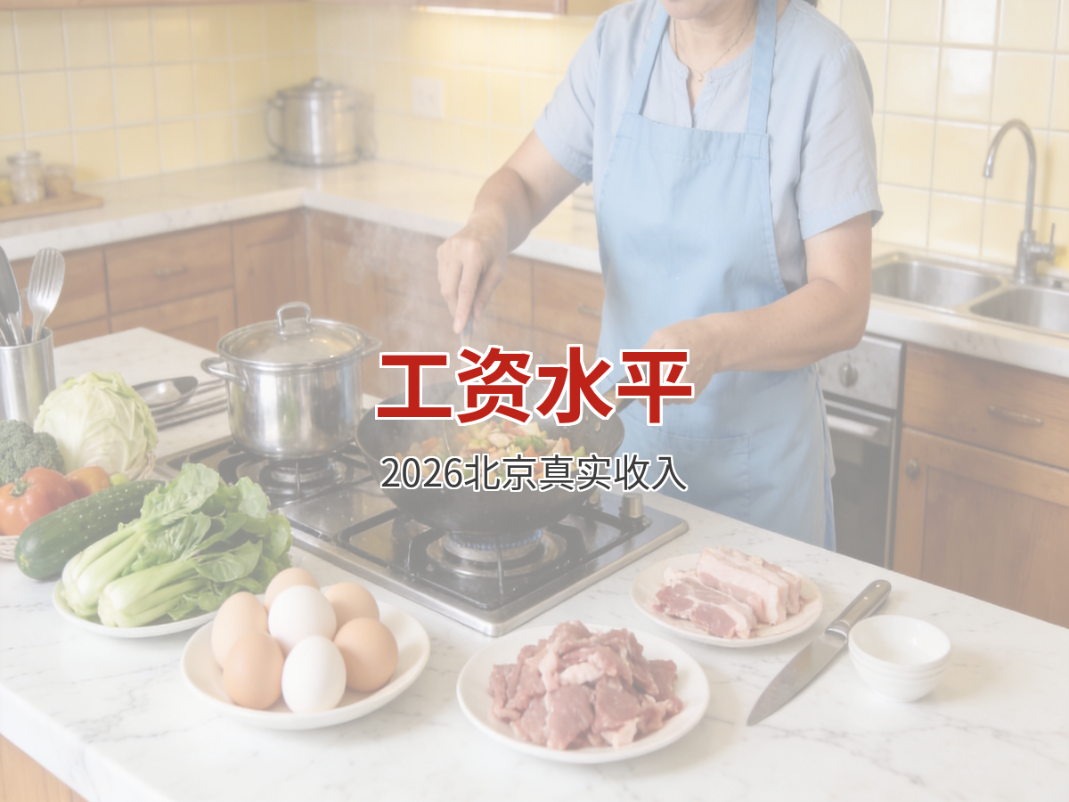 家政阿姨一个月能挣多少钱？2026年北京真实工资水平