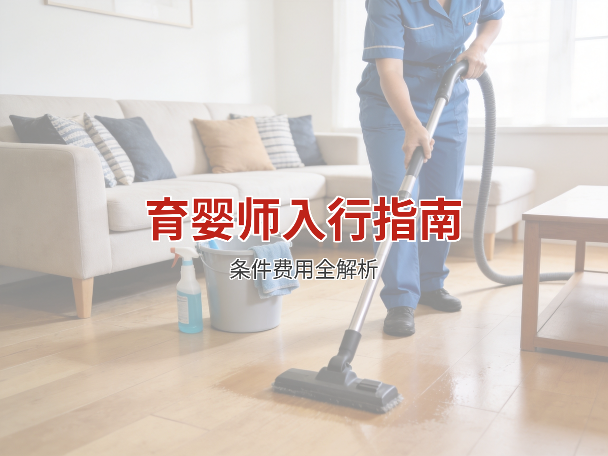 新手育婴师怎么入行 入行条件培训费用全解析