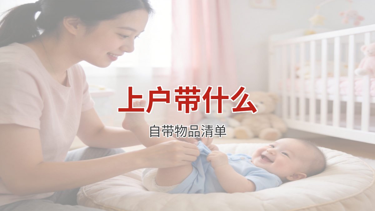 阿姨上户自带物品清单：六类东西该带四类别带