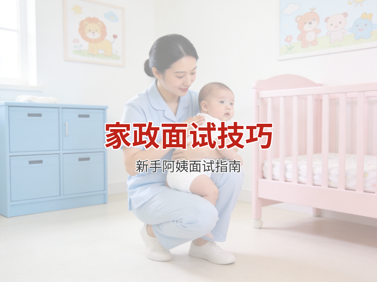 家政阿姨面试技巧 新手阿姨如何顺利通过面试
