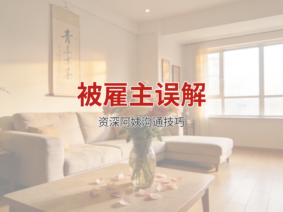 家政阿姨怎么和雇主沟通？老阿姨分享处理矛盾的沟通技巧