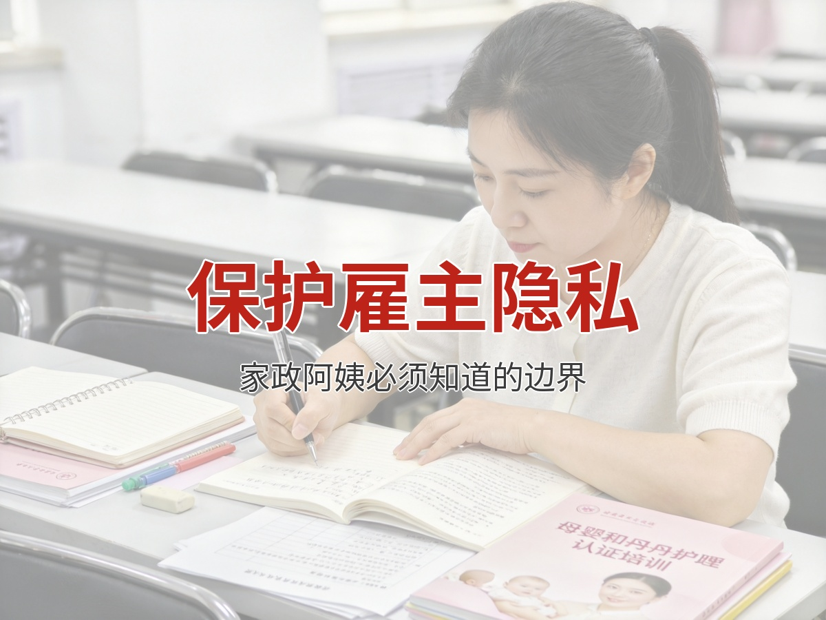 怎么保护雇主家庭隐私？家政阿姨必须知道的边界