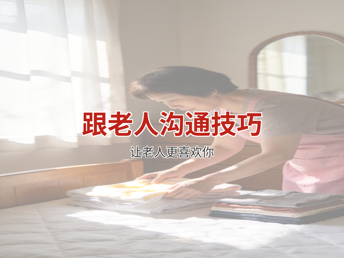 养老护理员怎么跟老人沟通？8个沟通技巧让老人更喜欢你