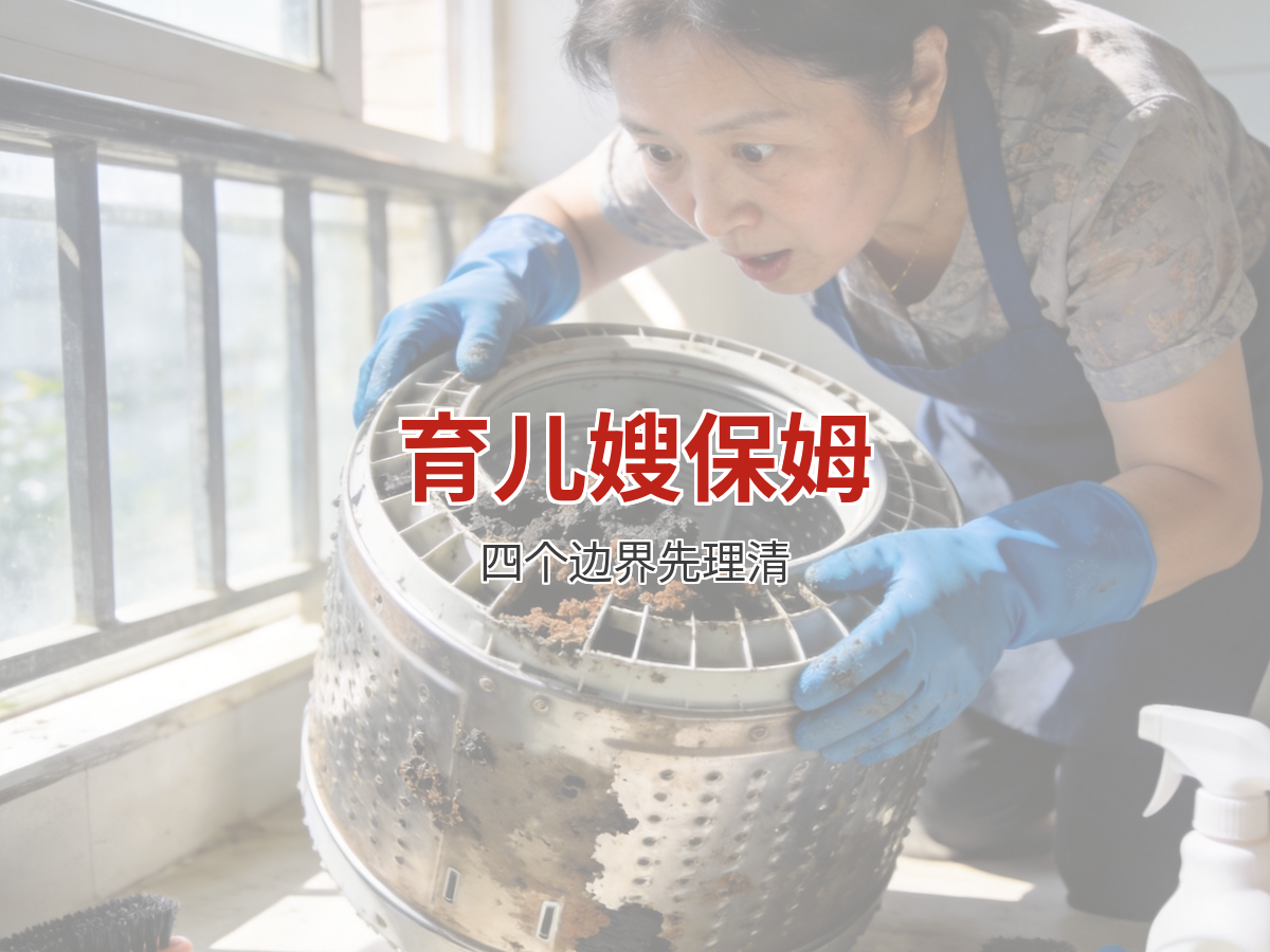 育儿嫂和保姆差在哪？面试前先理清的四个边界