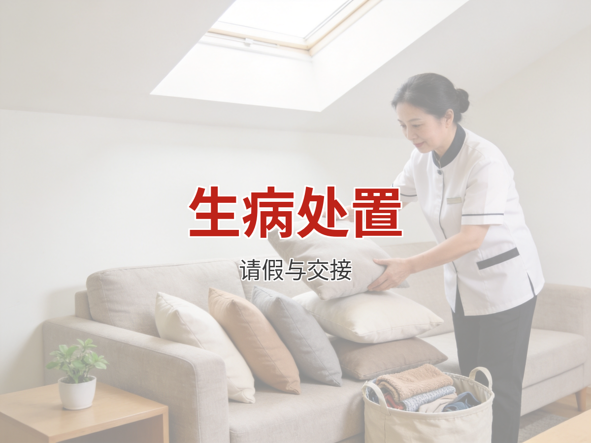 上户期间发烧了怎么办：就医、请假与订单交接的处置顺序