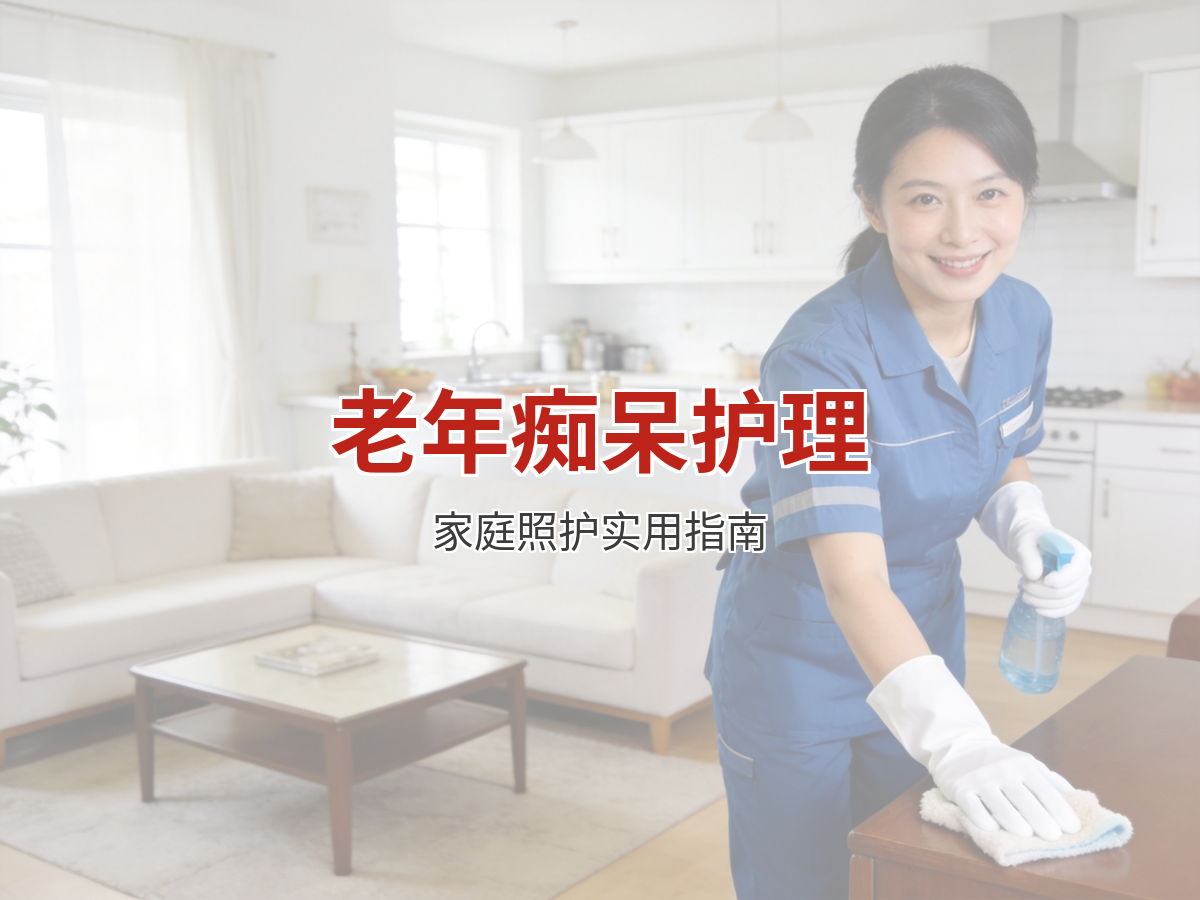 老年痴呆患者家庭护理技巧 照护者必看的实用指南