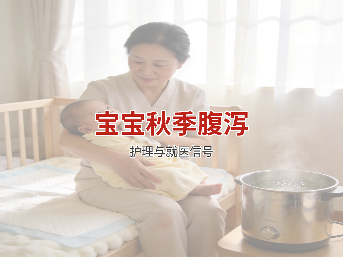 宝宝秋季腹泻高发期：护理要点与就医信号