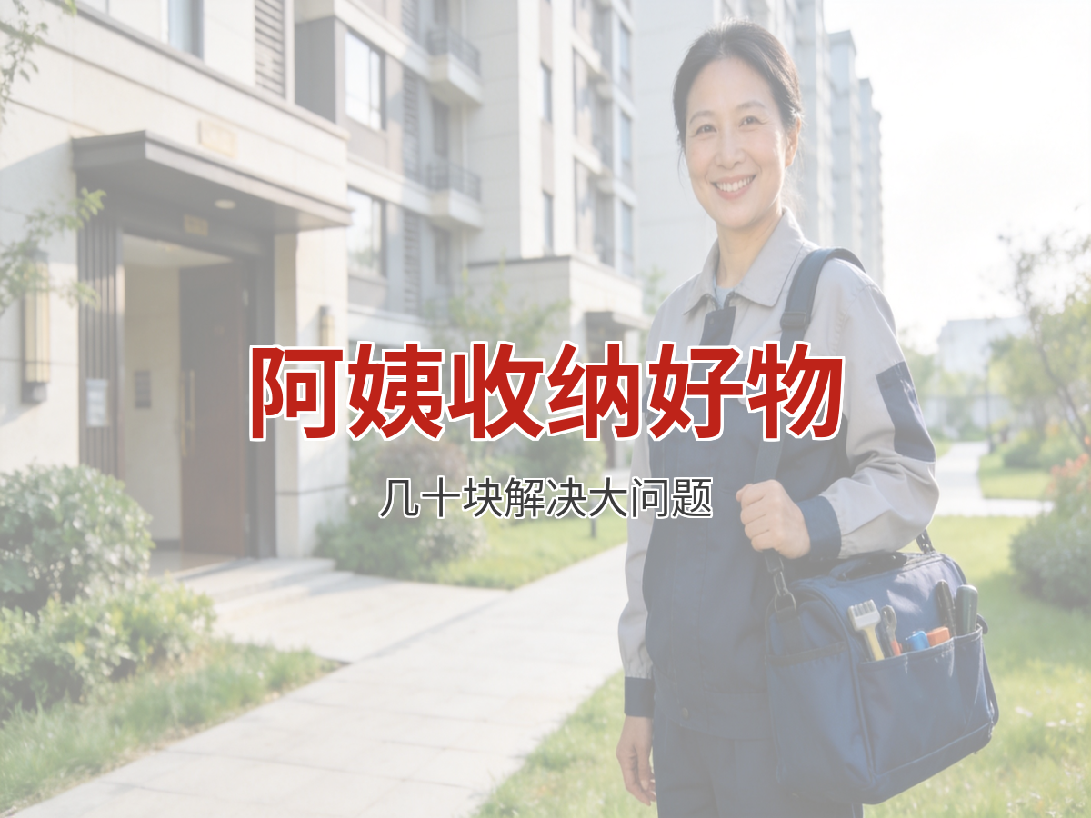 家政阿姨都在用的5个收纳好物，几十块钱解决大问题