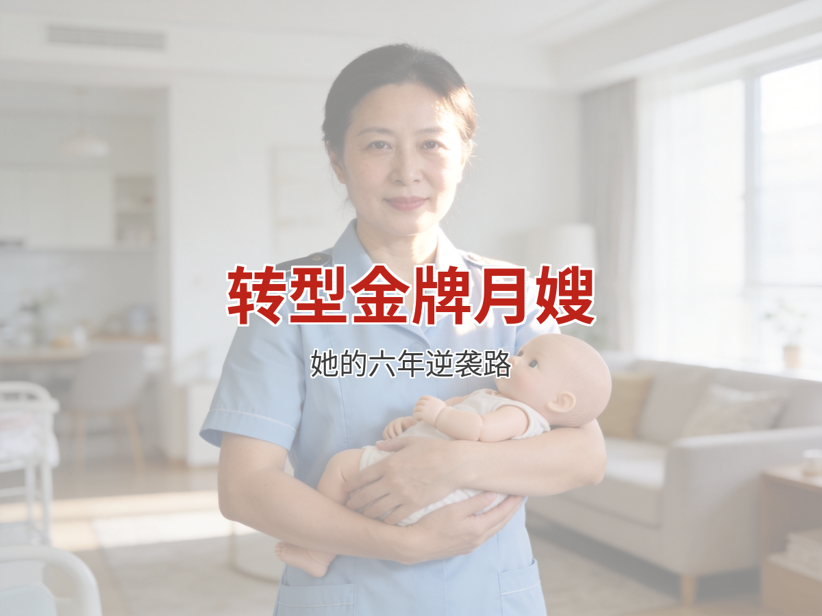 从流水线女工到金牌月嫂：一位45岁阿姨的三年转型路