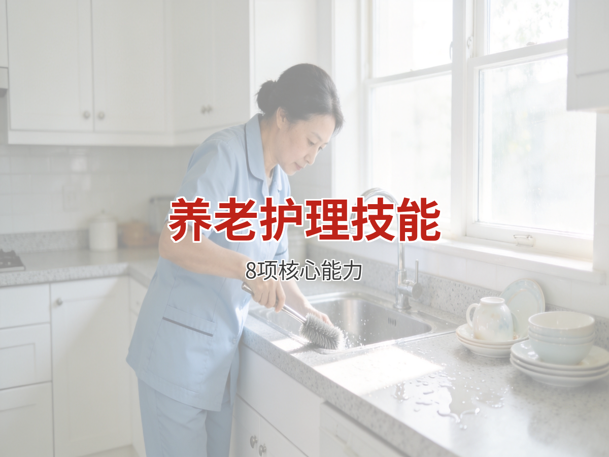 养老护理员要具备哪些技能？8项核心能力详解