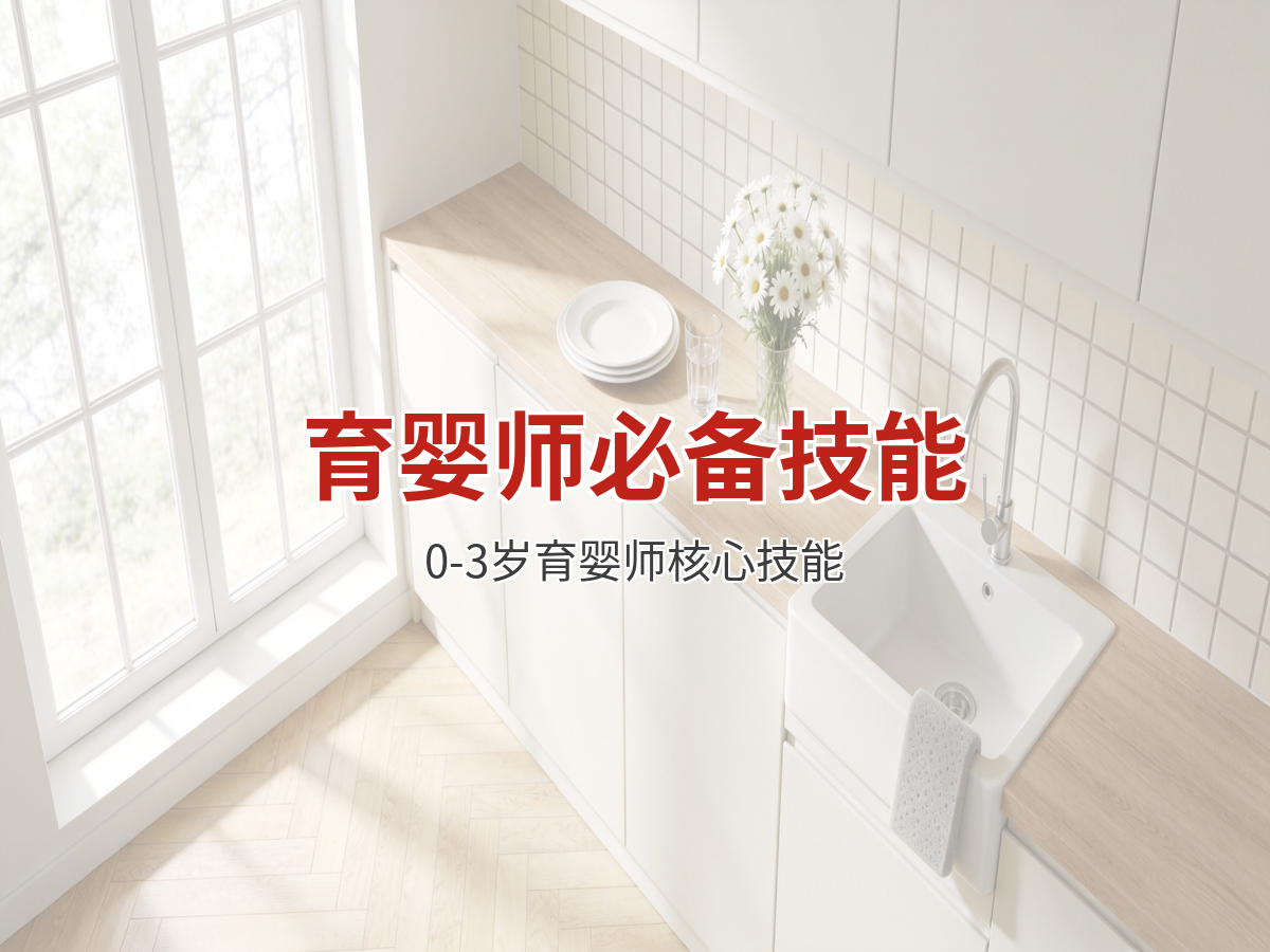 育婴师必备技能大全：0-3岁育婴师需要掌握哪些核心技能
