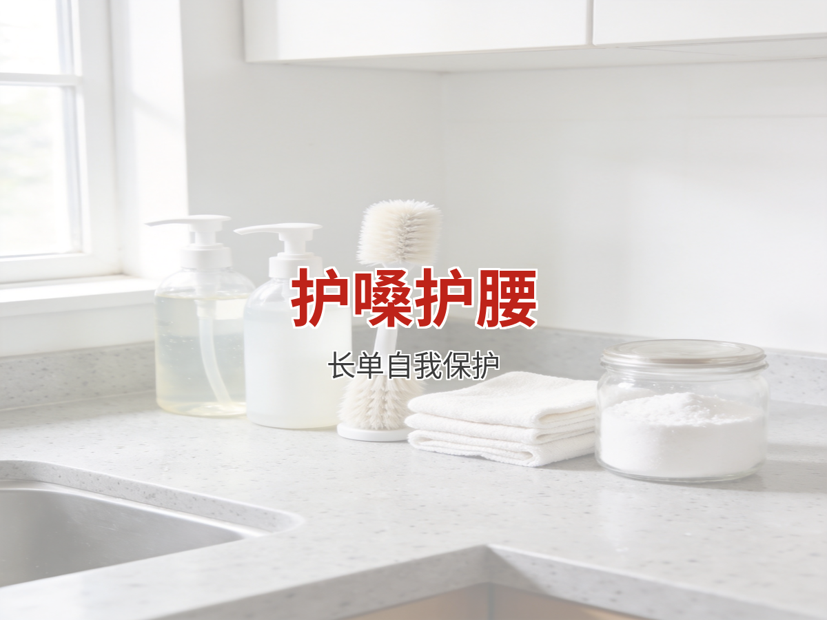 嗓子和腰是本钱：长单上户的自我保护方法