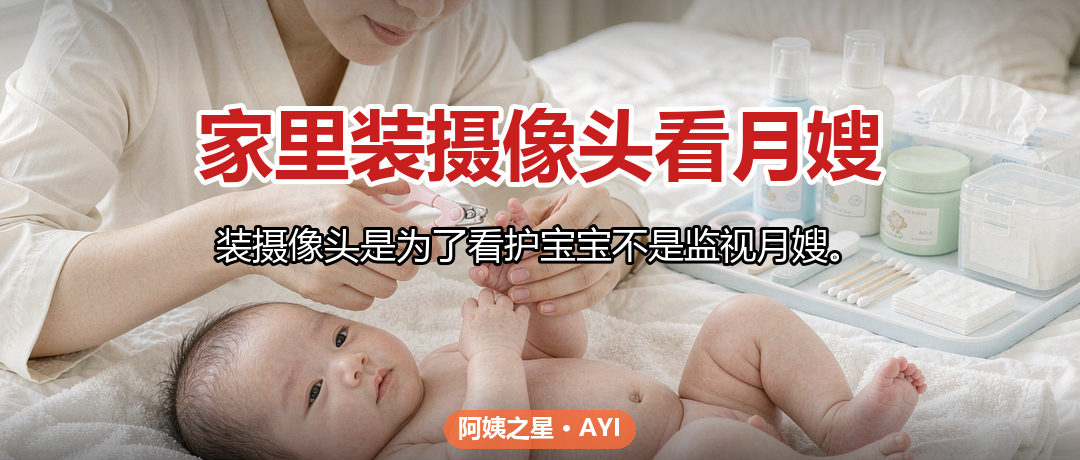 家里装摄像头看月嫂：隐私边界和沟通话术