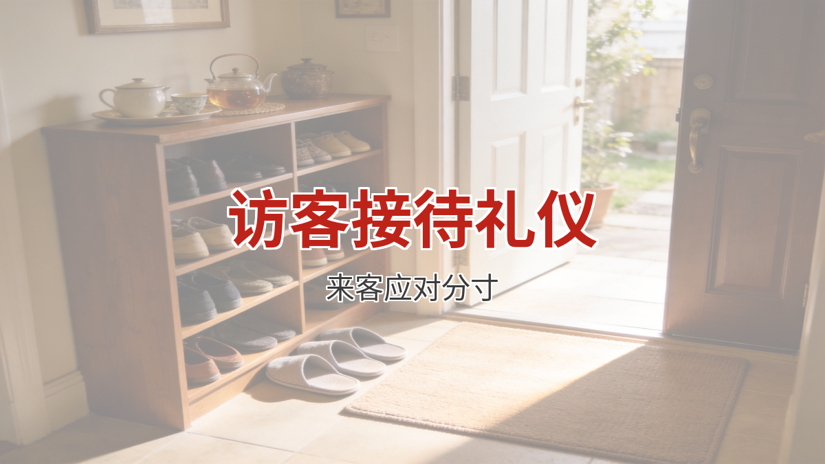雇主家来客人，阿姨怎么应对：访客接待的礼仪边界