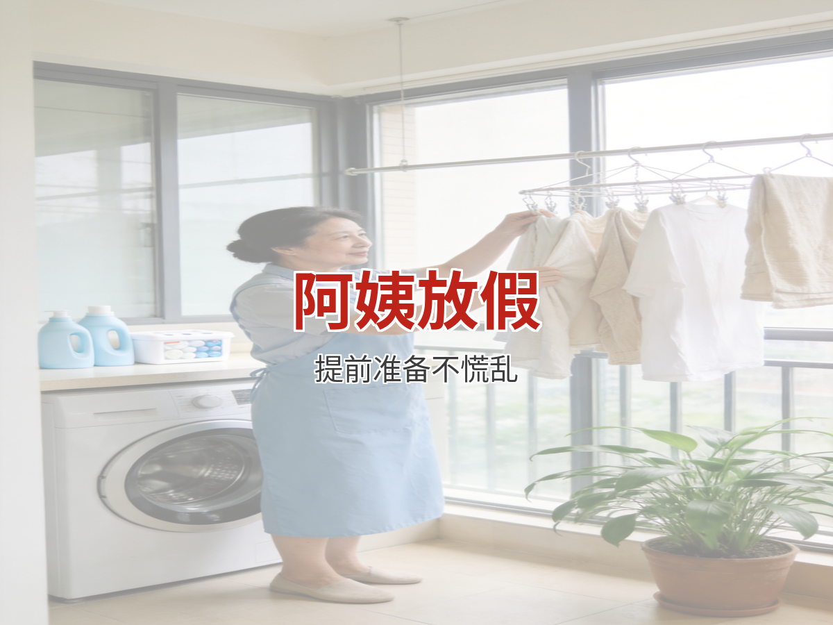 阿姨中秋国庆要回家 这5件事提前准备好就不会乱