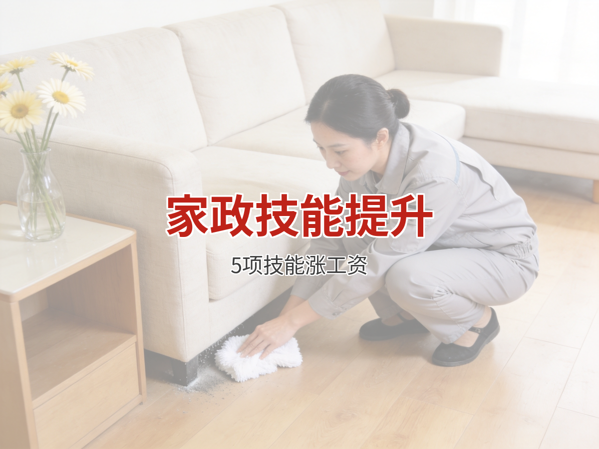 家政阿姨最值得学的5项技能 学会了工资涨一大截