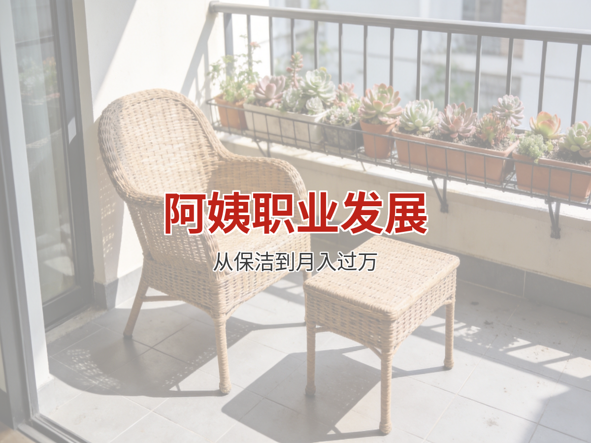 家政阿姨职业发展路径